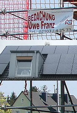 Ihr Dachdeckerbetrieb in Hilden | Uwe Franz | Tel.: 02103 / 4 25 39